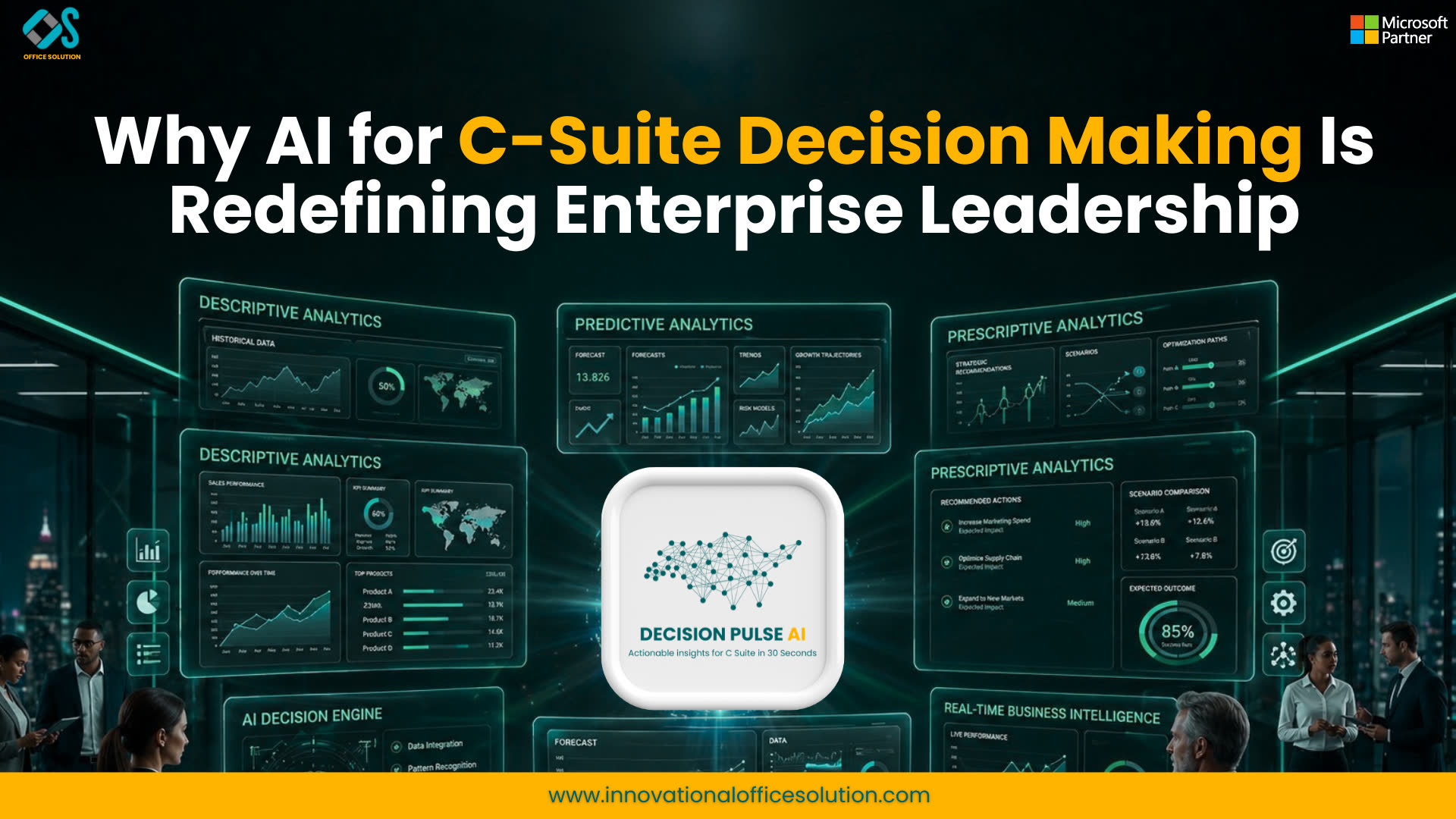 Why AI for C-Suite Decision Making Is Redefining Enterprise Leadership