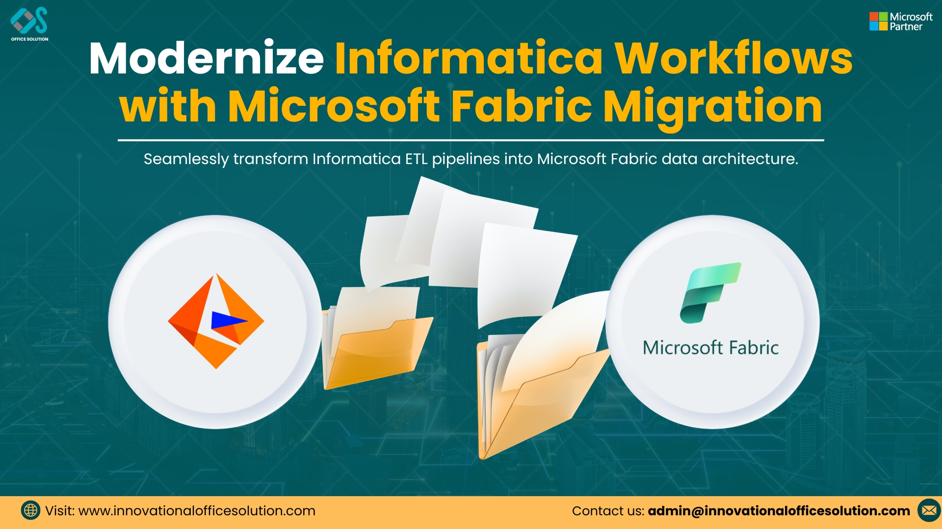 Enterprise Architectural Blueprint: Informatica to Microsoft Fabric Migration