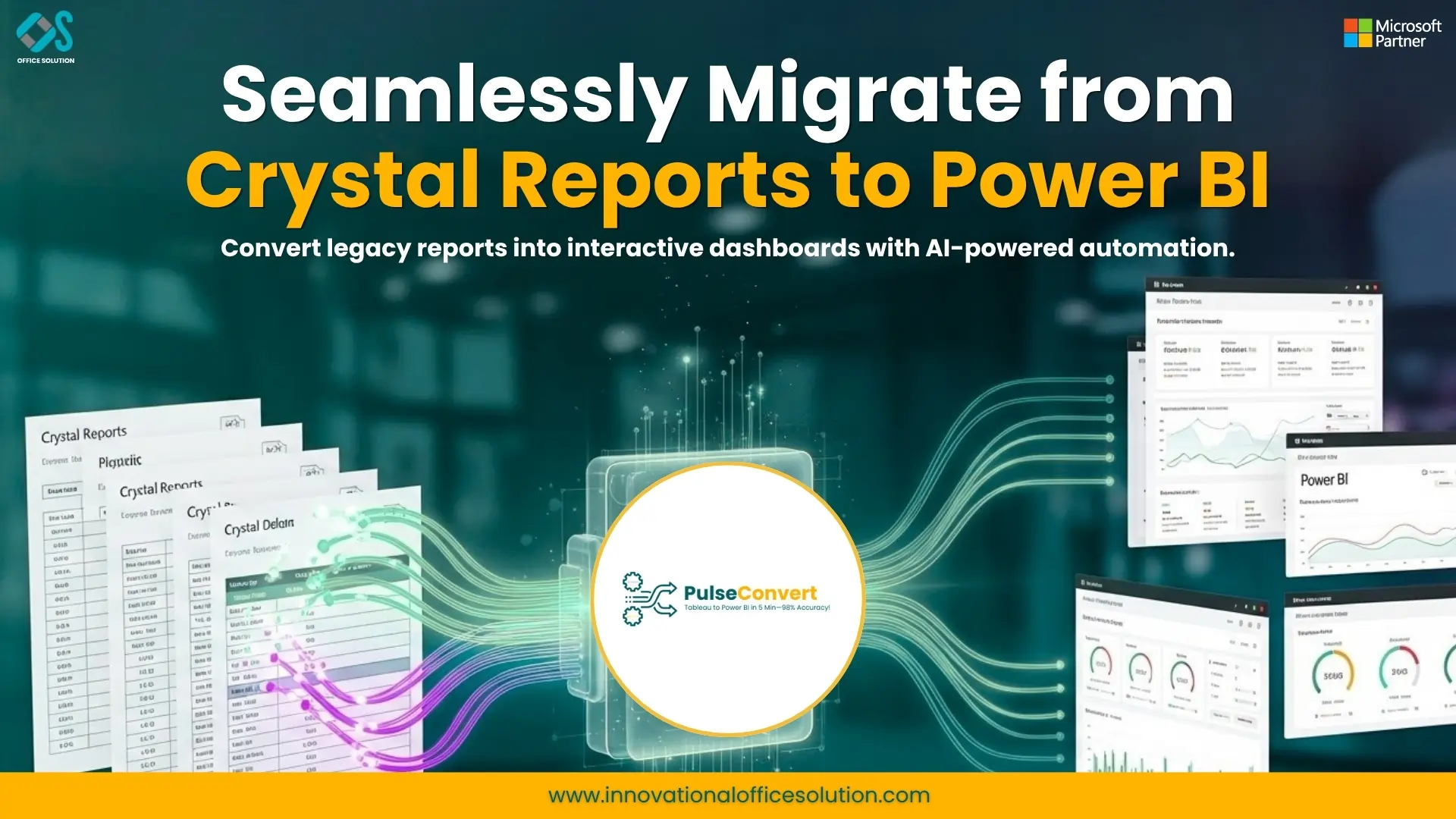 Migrating Legacy Reporting to Modern Analytics: The Definitive Enterprise Guide to Crystal Reports to Power BI Migration